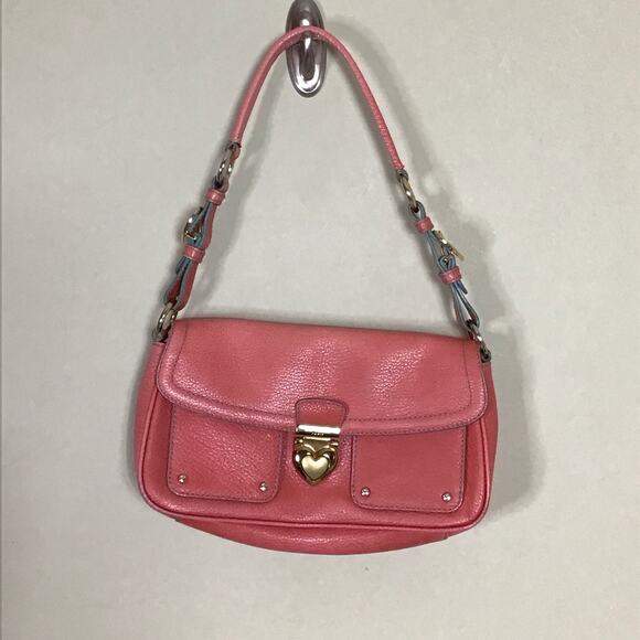 Lovcat Paris leather pink underarm baguette EUC y2k *Rare* - Picture 4 of 10